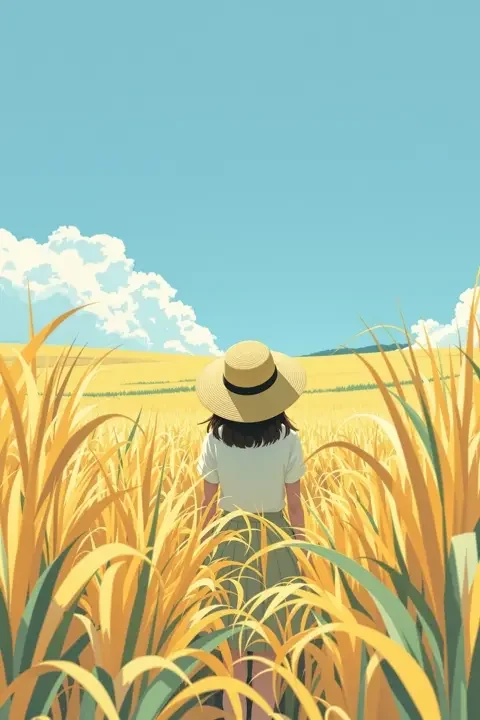 稻穗与远方 动漫封面图