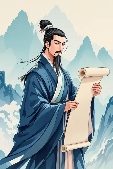 山河墨卷 动漫封面图